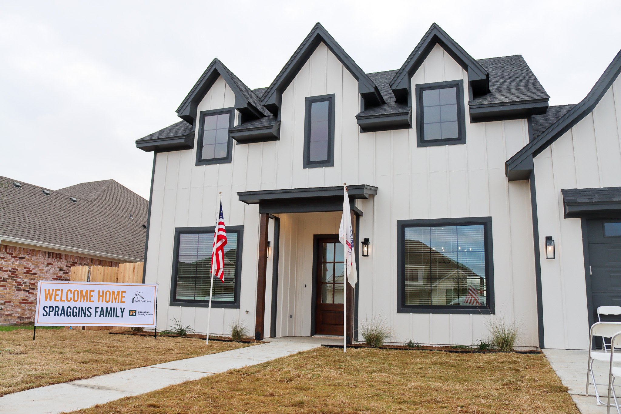 Spraggins Family Operation Finally Home Dedication and Ribbon Cutting